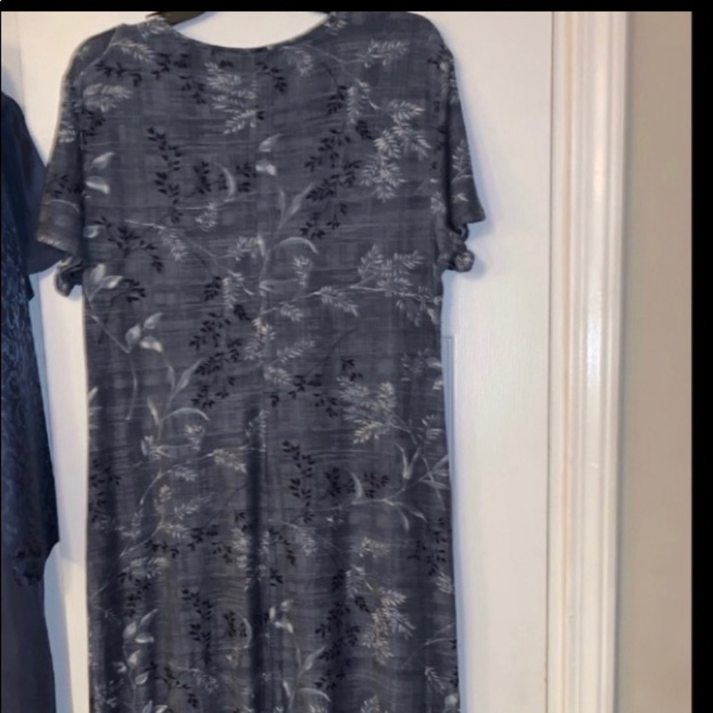 NWOT, 2 Piece Liz Claiborne Blue, Top & Dress, Size 12 - Picture 4 of 8